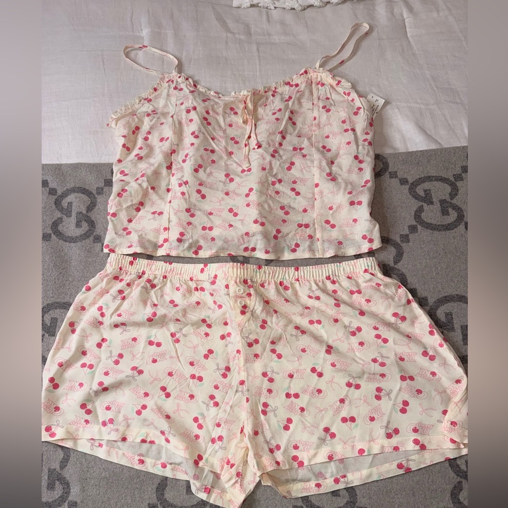 NWT Coca Cola Pink Cherry Women's Pajama Set